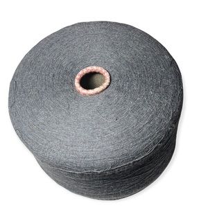 Grey extra fine yarn